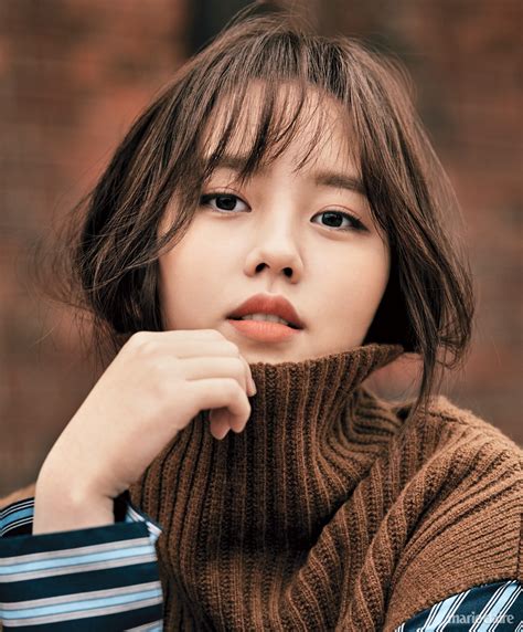 Kim So Hyun Marie Claire Magazine January Issue Korean Photoshoots