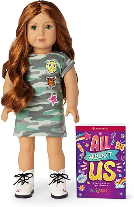 American Girl Truly Me 18 Inch Doll 103 With Green Eyes Red Hair