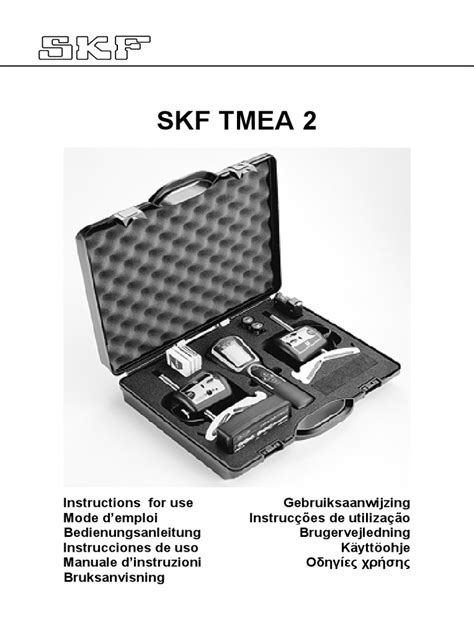 Skf Laser Alignment Kit Manual Mechanical Engineering Scientific