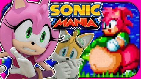 Amy Xl Tails And Amy Play Sonic Mania Plus Mods Youtube