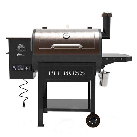 Pit Boss Pro Series 820 Sq In Black And Chestnut Pellet Grill Only 399