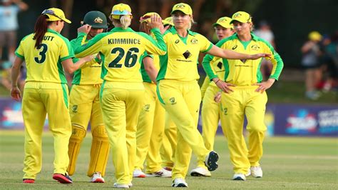 Australia Womens Cricket Register 17th Consecutive Odi Win Equals