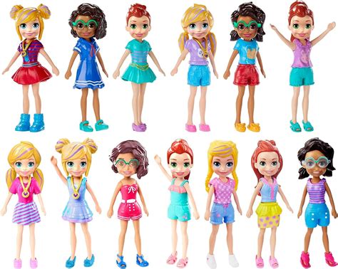 Amazones Mattel Polly Pocket Y Sus Amigas Surtido Muñecas Con