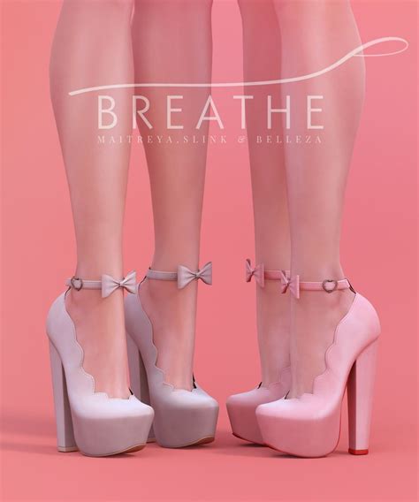 Breathe Liliane Heels Sims 4 Toddler Sims 4 Cc Shoes Sims 4