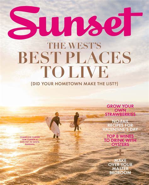 the best sunset magazine covers 2010 2019