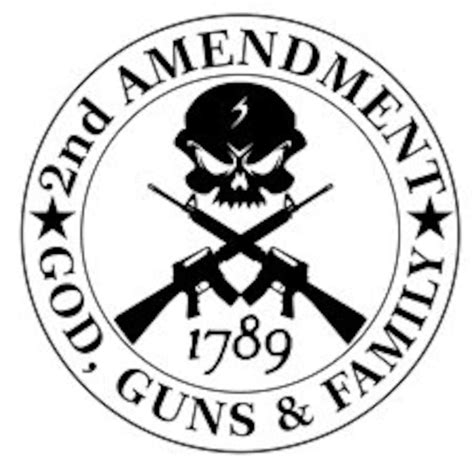 2nd Amendment Decal Etsy