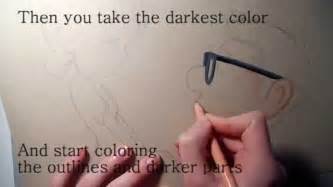 Tutorial How To Draw Skin With Colored Pencils Youtube