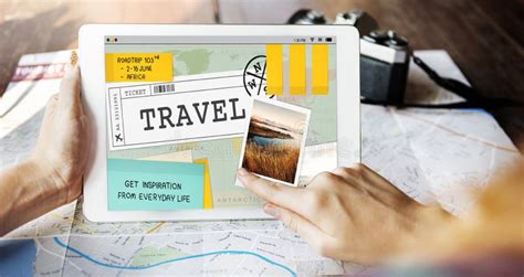 Trip Travel Destination Explore Tour Concept Stock Photo Image Of