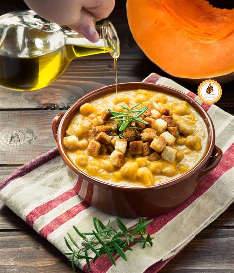 125 g farina di ceci, 250 ml acqua, q. ZUPPA DI ZUCCA E CECI AL ROSMARINO comfort food gustoso e ...
