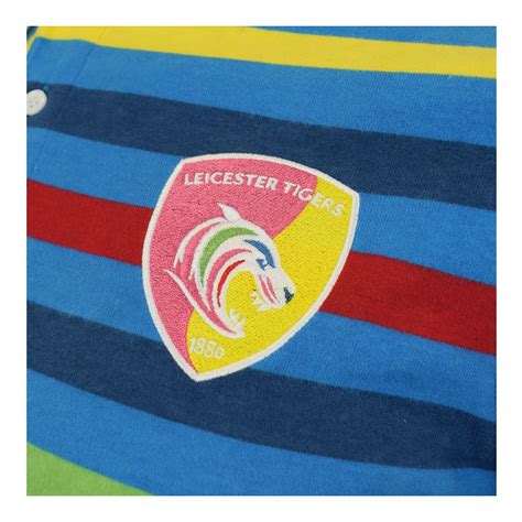 Official Leicester Tigers Club Shop Blue Colour Polo Ladies