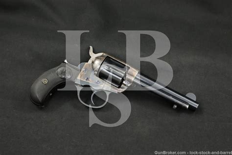 Colt Model 1877 Lightning 38 Long Lc Double Action Revolver Mfd 1901