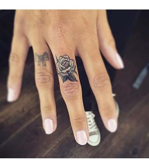 Ideally they are recommended behind the ear but finger is also a good choice. 165+ Best Finger Tattoo Symbols and Meanings (2019 ...
