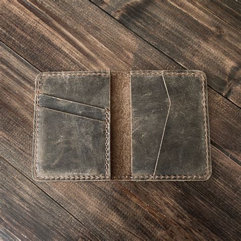 Minimalist Wallet Leather Wallet Bifold Wallet Slim Wallet | Etsy | Minimalist leather wallet ...