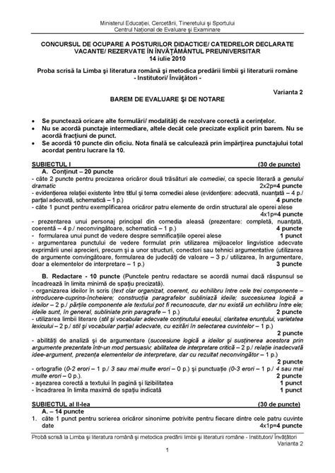 Subiecte, rezolvari, modele de subiecte, variante rezolvate (matematica, limba. Subiecte si rezolvari pentru bacalaureat, titularizare si ...