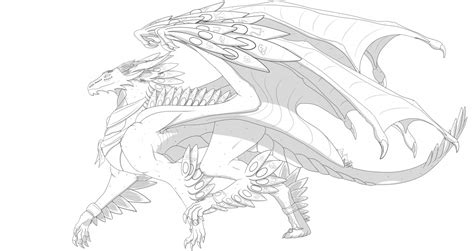 Pencil Drawings Of Dragons Full Body Pic Nexus
