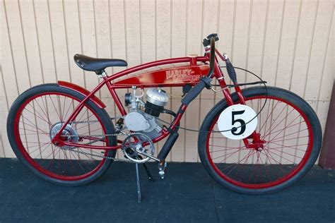 Harley Or Indian Early 1900s American Board Track Racer