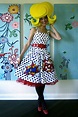 Cassie Stephens: DIY: A Lichtenstein Dress That'll Knock You Out | Pop ...