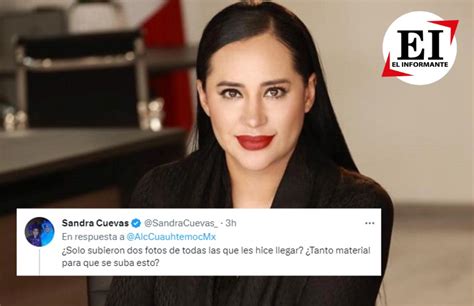 El Informante 🇲🇽 On Twitter Sandra Cuevas RegaÑa A Encargado De Redes