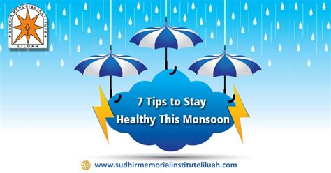 7 tips to stay healthy this monsoon in the school