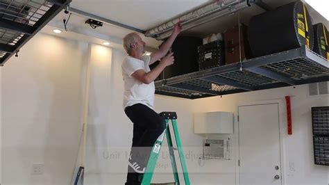 Auxx Lift Garage Storage Lifts Installation Guide Video 3 Cutting