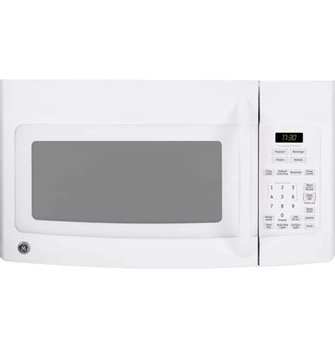 Be changed as time is counting down. GE Spacemaker® 1.7 Cu. Ft. Over-the-Range Microwave Oven ...