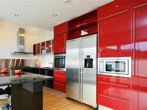 They have glaze or antique finish, with lift doors and exposed hinges. Modern Kitchen Cabinets Design for Modern Home ...