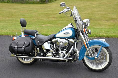 2001 Harley Davidson Heritage Softail Springer Flstsi Flsts Extras Low