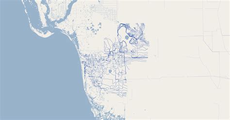 Collier County Florida Base Flood Elevation Contours Gis Map Data