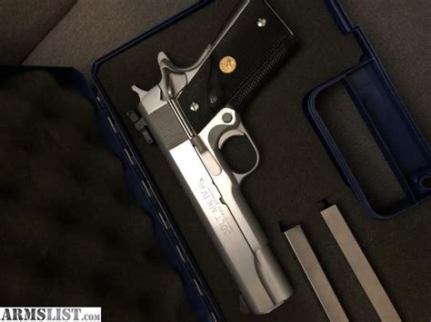 Armslist For Sale Colt 1911 All Stainless Target Competition 45