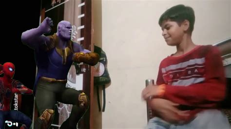 Spider Man And Thanos Dance Youtube