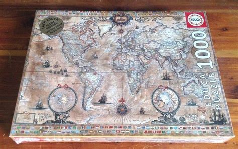 Driven success book $ 19.99. 1000 Piece Jigsaw Puzzle NEW Antique World Map Educa ...