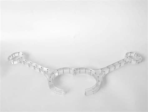 Conjoined Clear Bdsm Bondage Collar Handcuffs For Sex