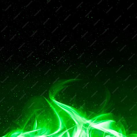 Green Flame Wallpaper