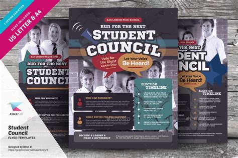 Student Council Flyer Templates Student Council Student Flyer Template