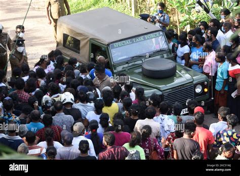 Around 100 family members of inmates at the Mahara Prison gathered