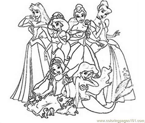 Coloring Pages Disney Princess Coloring 1 Cartoons | Coloring Pages for