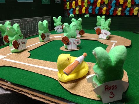 Peep Sox Nation Peeps Crafts Peeps Diorama Easter Peeps Crafts