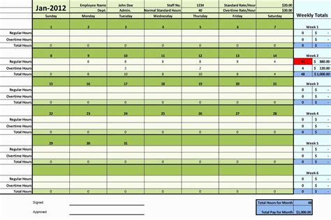 Tasks Schedule Checker Excel Template