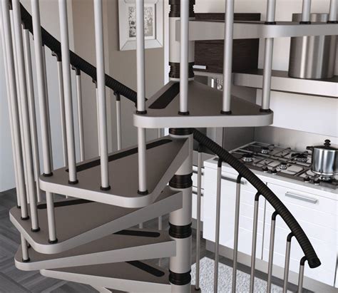 Step by step video guide to installing the gamia wood spiral staircasefor more information on our gamia wood products please see these links. Misterstep Gamia Metal Spiral Staircase Kit - Silver Grey ...