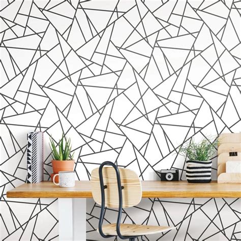 Fracture Peel And Stick Wallpaper In 2021 Wallpaper Roll Peel And