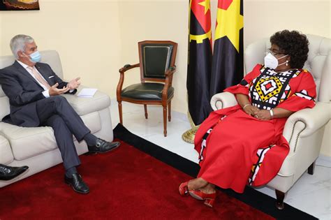 Embaixador Português Em Angola Aborda Com Vice Presidente Do Mpla Relação Bilateral Ver Angola