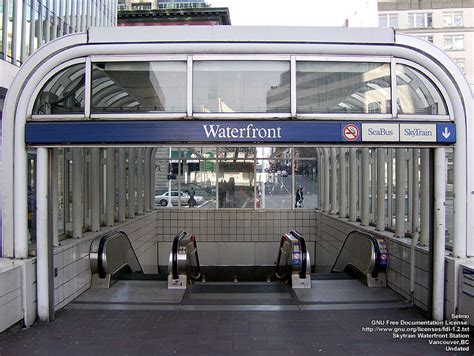 Vancouver Translink Skytrain Stations