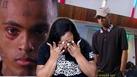 she cried mom reacts to xxxtentacion sad official music video youtube