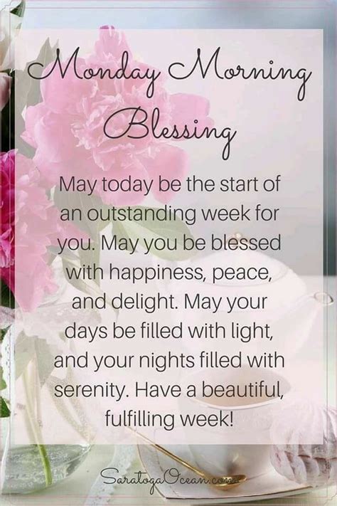 Greeting Monday Morning Blessing Morning Blessings Monday Blessings