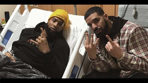 Drake Visits Odell Beckham Jr After Surgery YouTube