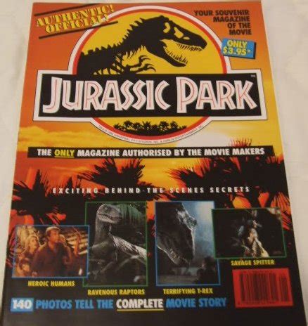 Discover all the secrets about ingen and the dinosaurs that they created. Remembrance of Things Past: Jurassic Park Collectibles