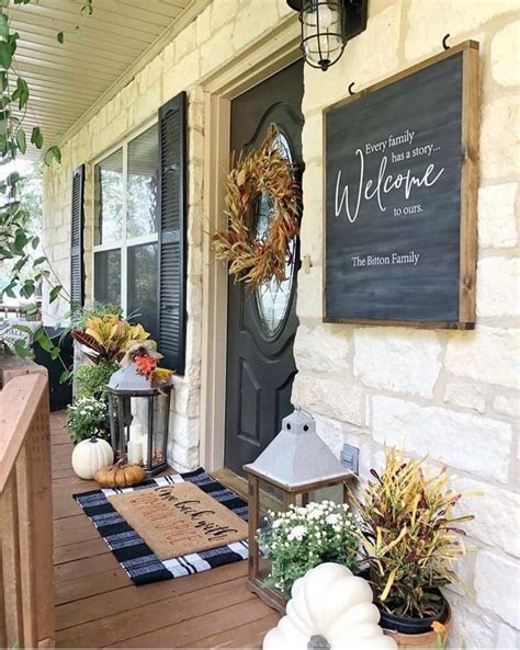 50 Rustic Farmhouse Porch Decor Ideas To Show Off This Season