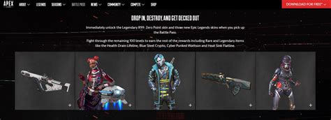 Closer Look At The Cyberpunk Skins In The Battle Pass Apexlegends