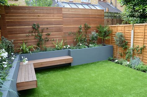 How to build a floating garden bench. Garden Design chelsea screen raised beds wonderful ...