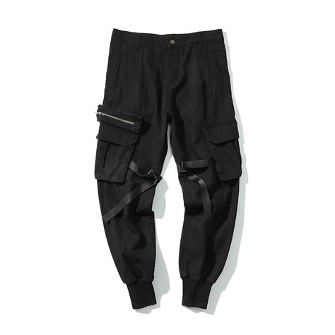 Hot Sale Stylish Mens Cargo Trousers Black Cargo Pants Trousers China